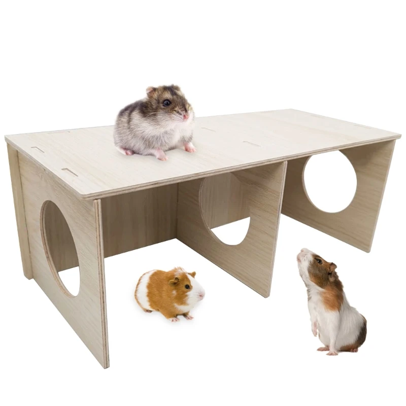 Durable Hamsters House Harmless Pet Toy Solid Hamster Funny Rest House Toy