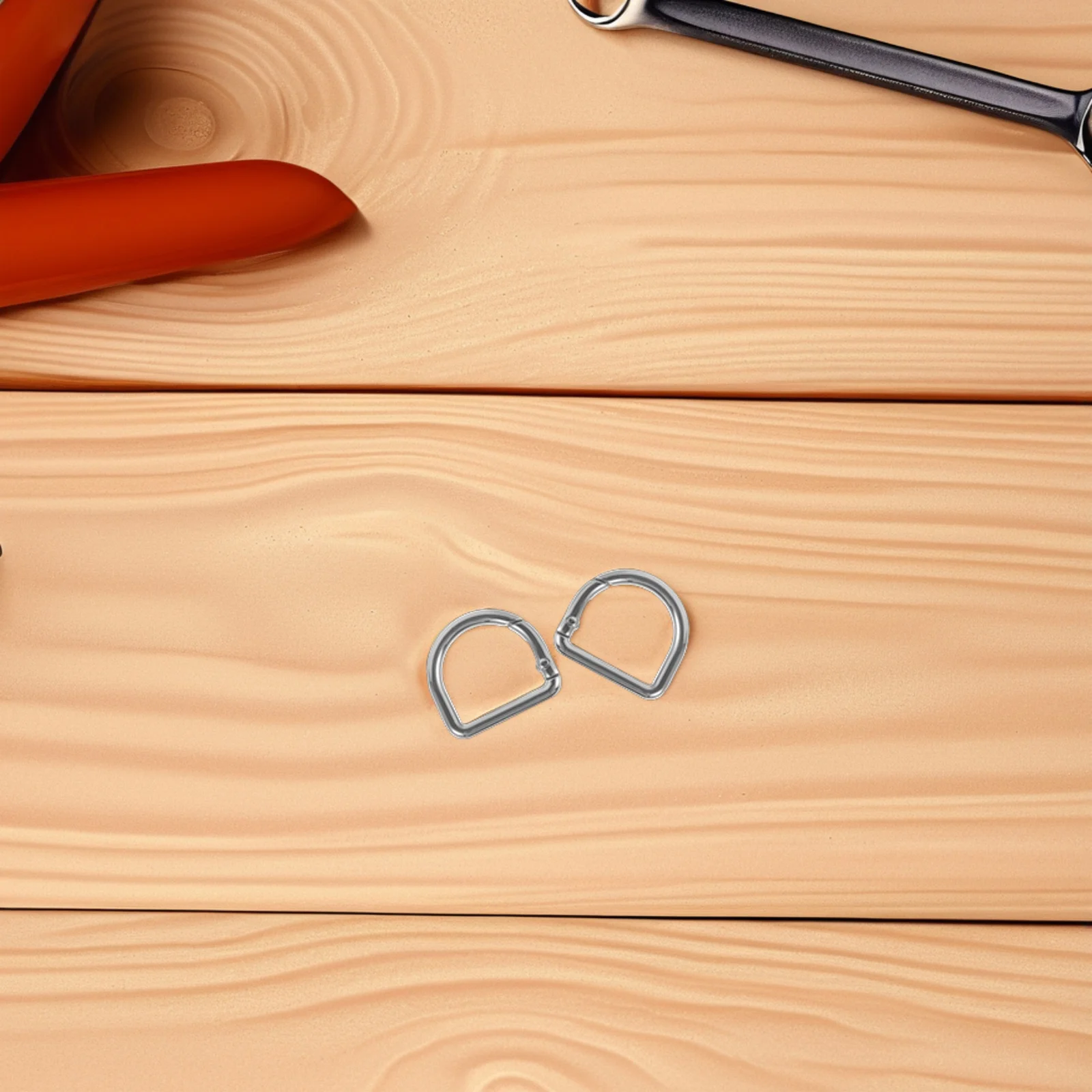 

10Pcs 22mm D Ring Spring Buckles Metal Clip Clasps for Handbag Backpack Purse Backpack Key Hooks Purse Clip Buckles