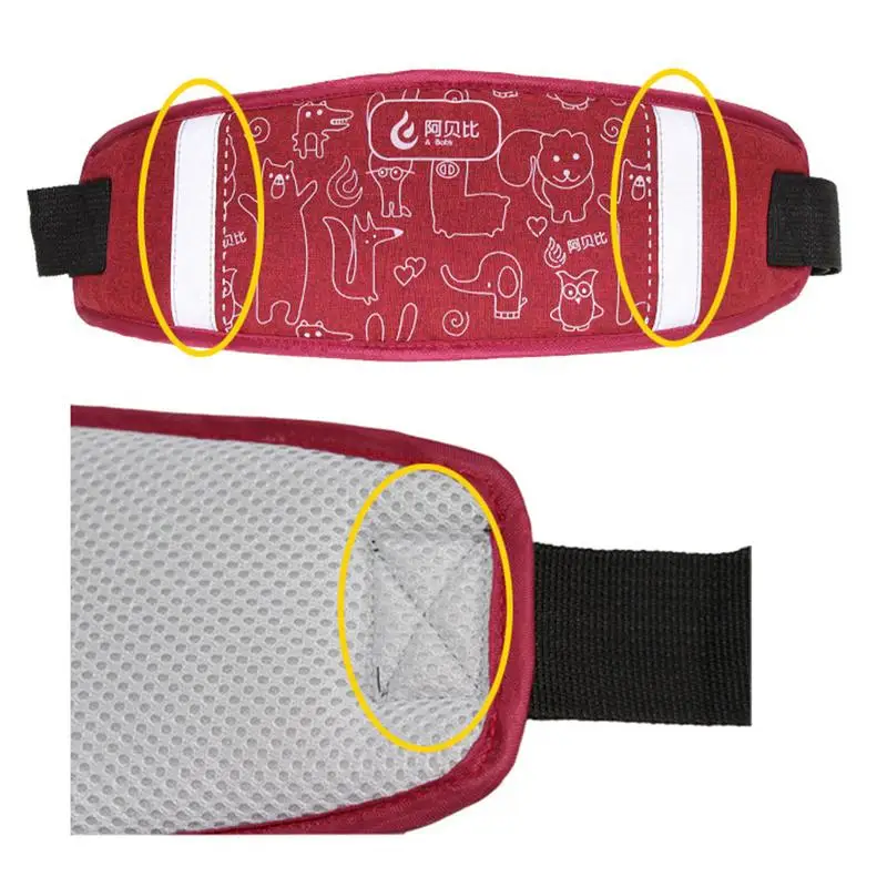 Kids Motorcycle Harness Non-Slip Scooter Safety Belt With Reflective Design Adjustable Driver Belly Strap For Riding Motobike