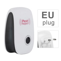 3PCS EU Plug Ultrasonic Repeller Electronic Plug in Mouse Roach Bug Indoor Home Kitchen Car Ultrasonic PestRepeller