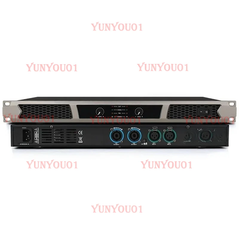 

600x2W Digital Amplifier, High Fidelity Sound Quality, 1U Amplifier, 110/220V Professional High-power Audio Amplifier