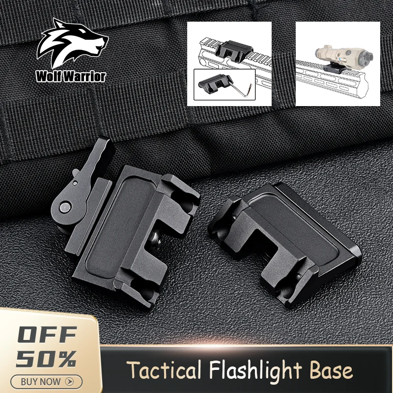 Tactical Metal MAWL-C1 high power Red dot sight Base Fast QD Lever Base Offset Mount Airsoft EquipmentsHunting Accessories