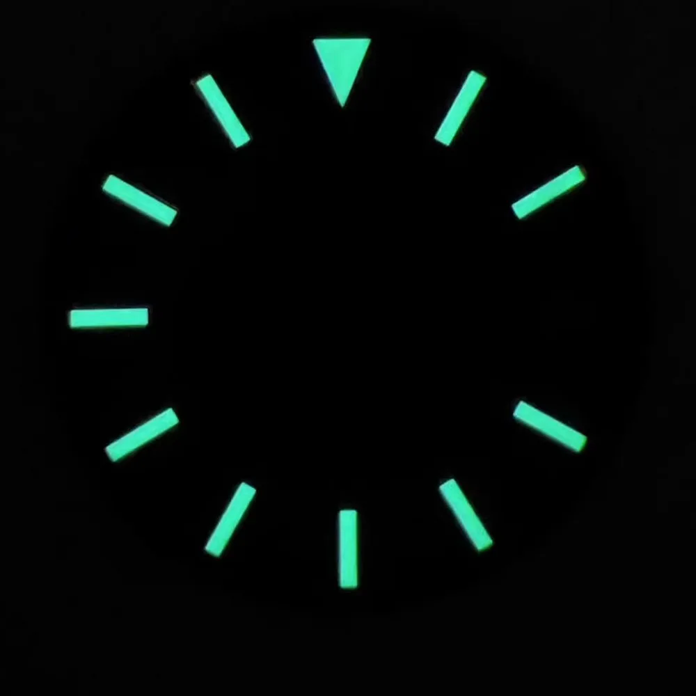 Tarcza zegarka 28,5 mm, luminescencyjna, pasująca do mechanizmów ETA 2824 2836, pojedynczy datownik, tarcza z oczkami na wskazówki, pasuje do mechanizmów 8215 8200 821A.