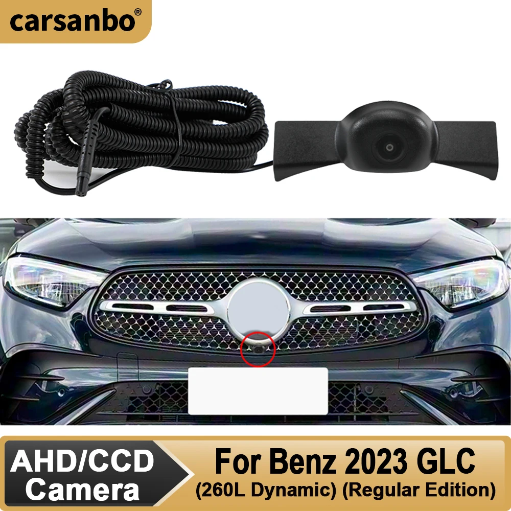 

Carsanbo Car Front View Camera 150° For Benz 2023 GLC OEM Front View Camera Night Vision Fisheye Vehicle Front Camera