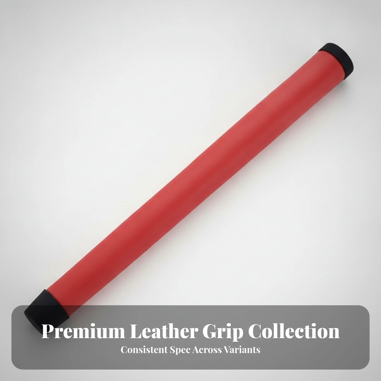 Golf Putter Grip with Rubber Inner Tube Shock-Absorbing Leather Putter Grip Ergonomic Lightweight for Golfers, Recreational Play