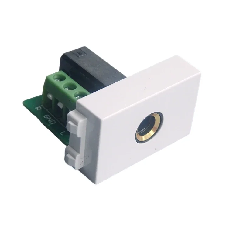 6.5Mm/6.35Mm 4-Pins Vrouwelijke Socket 180 Graden Pcb Audio Connector Paneelmodule, Microfoonadapter, Ktv Wandpaneel