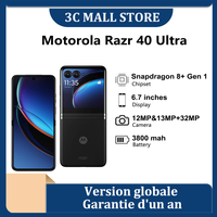 Global Version Motorola Moto Razr 40 Ultra 12G 512G Snapdragon 8 Gen 1 Folding Screen 5G Smart Phone 3800mAh 30W 6.9' NFC OTA