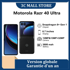 Global Version Motorola Moto Razr 40 Ultra 12G 512G Snapdragon 8 Gen 1  Folding Screen 5G Smart Phone 3800mAh 30W 6.9' NFC OTA - AliExpress