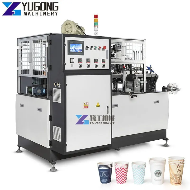 Factory Price Fully Automatic Machine for The Manufacture of Disposable Coffee Paper Cup High Speed Making Paper Cups Machine