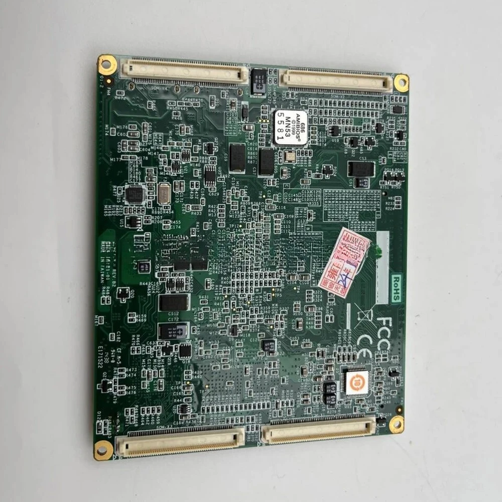 SOM-4463D Industrial Motherboard.12 ETX Atom D525 For Advantech SOM-4463 REV.A1