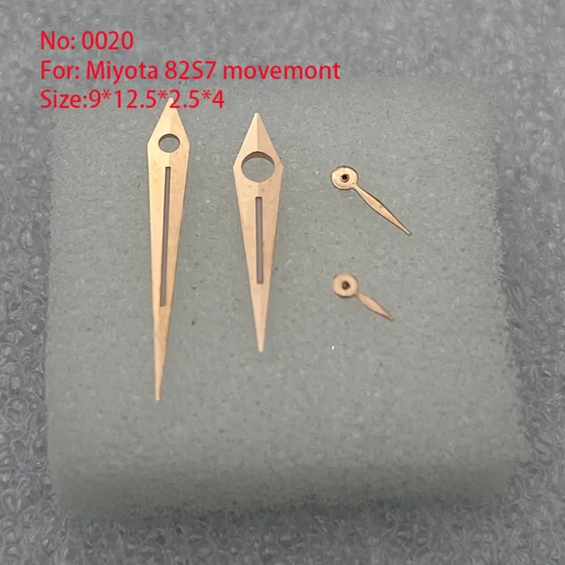 

Watch accessories are suitable for 82S7 movement watch pointer size 9mmx12.5mmx2.5mmx4mm accessories watch hands