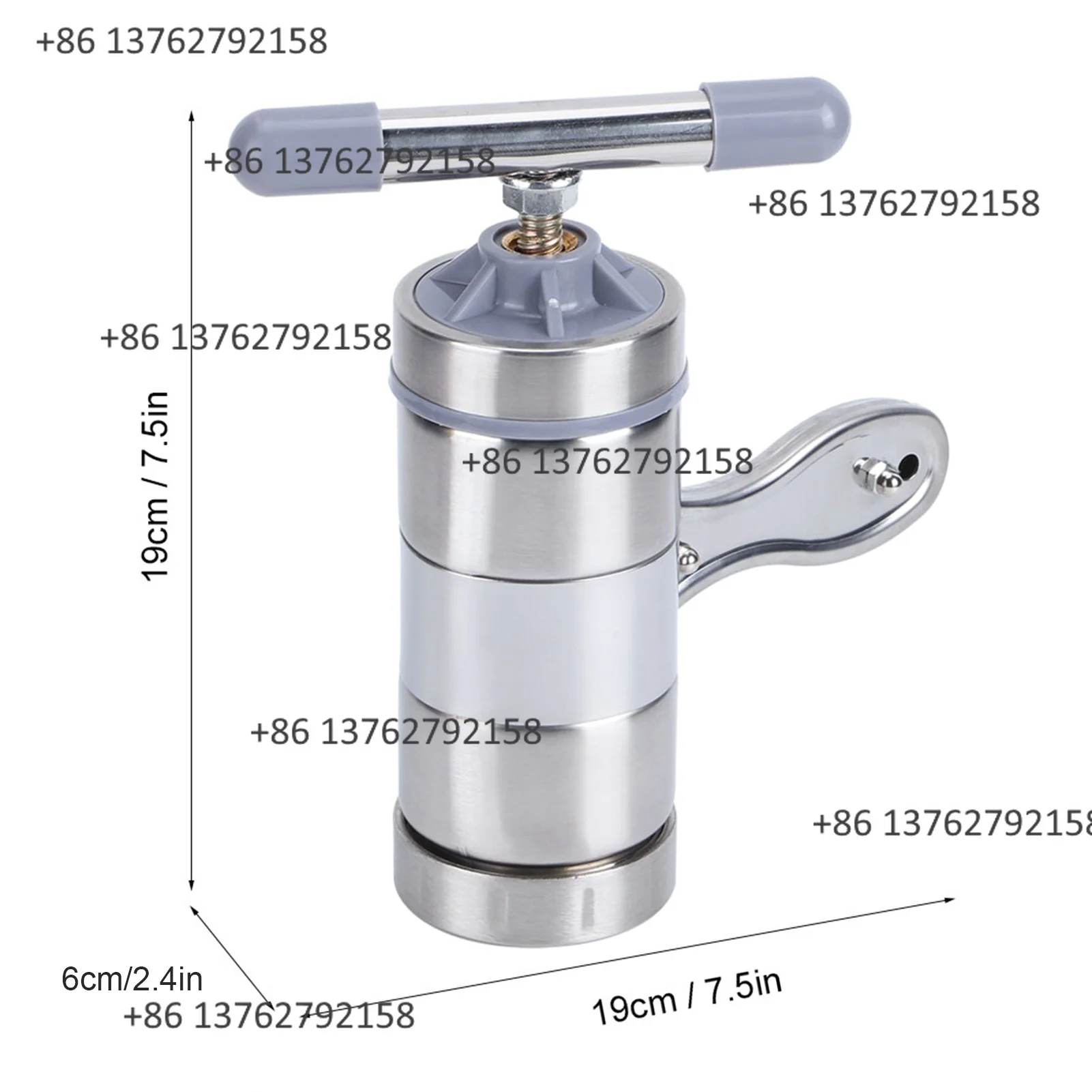 Stainless Steel Portable Handheld Honey Presser Manual Honey Squeezer Extractor Beekeeping Honey Processing Tool