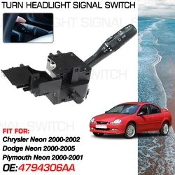 For Chrysler Neon Dodge SX 2.0 2000-2002 Dodge Neon 2000-2005 Plymouth Neon 2000-2001 Car Turn Signal Headlight Switch 4794306AA