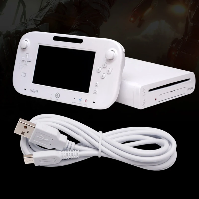 USB Cable for Wii U Extension Charging Cord for Wii U Power Supply Wire for Nintendo Wii U Controller Game Console Gamepad Cable