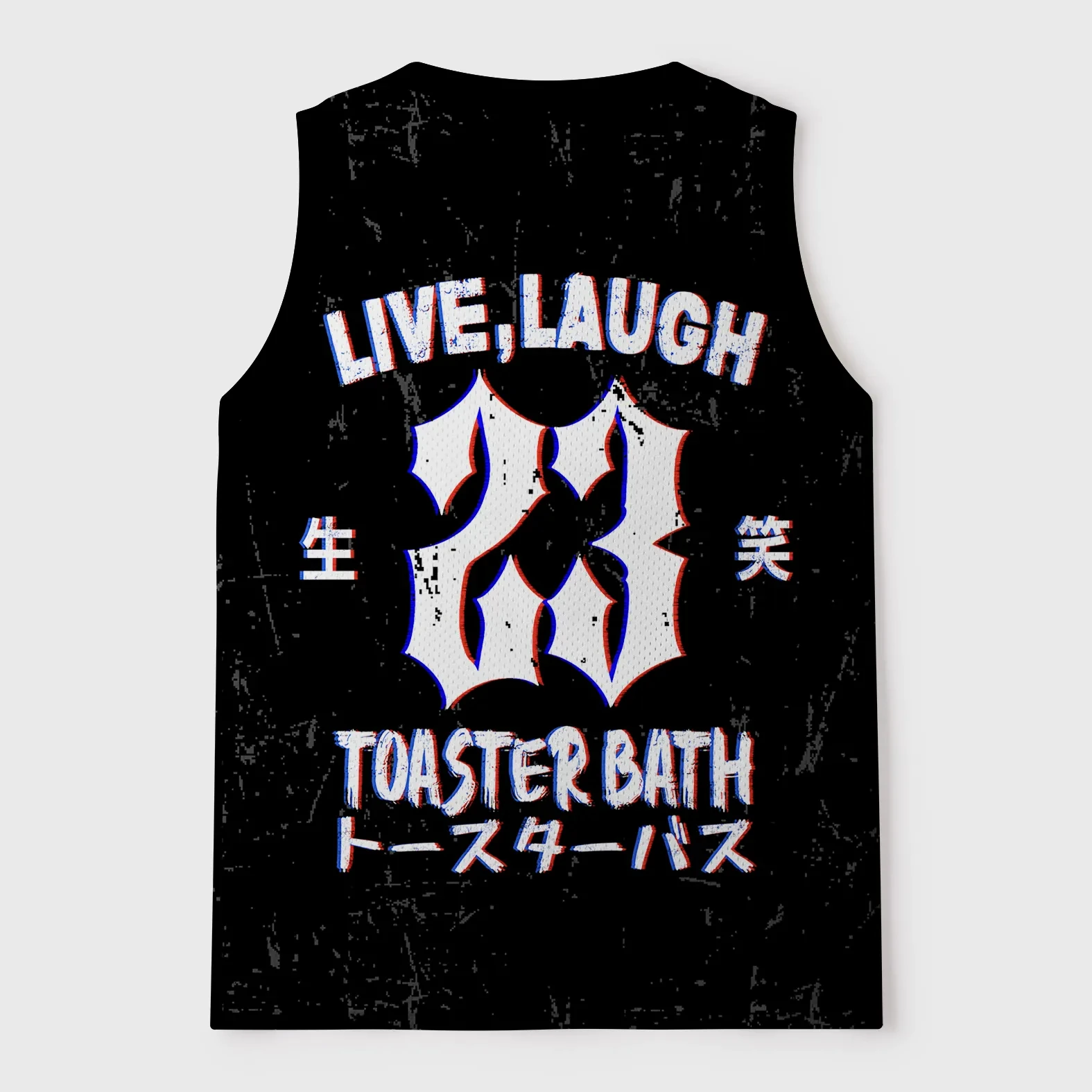 2026 Summer Fashion Limited Edition Skull Bathing and Listening To Music 3D Printing Y2K V-neck Breathable Parent Child Tank Top