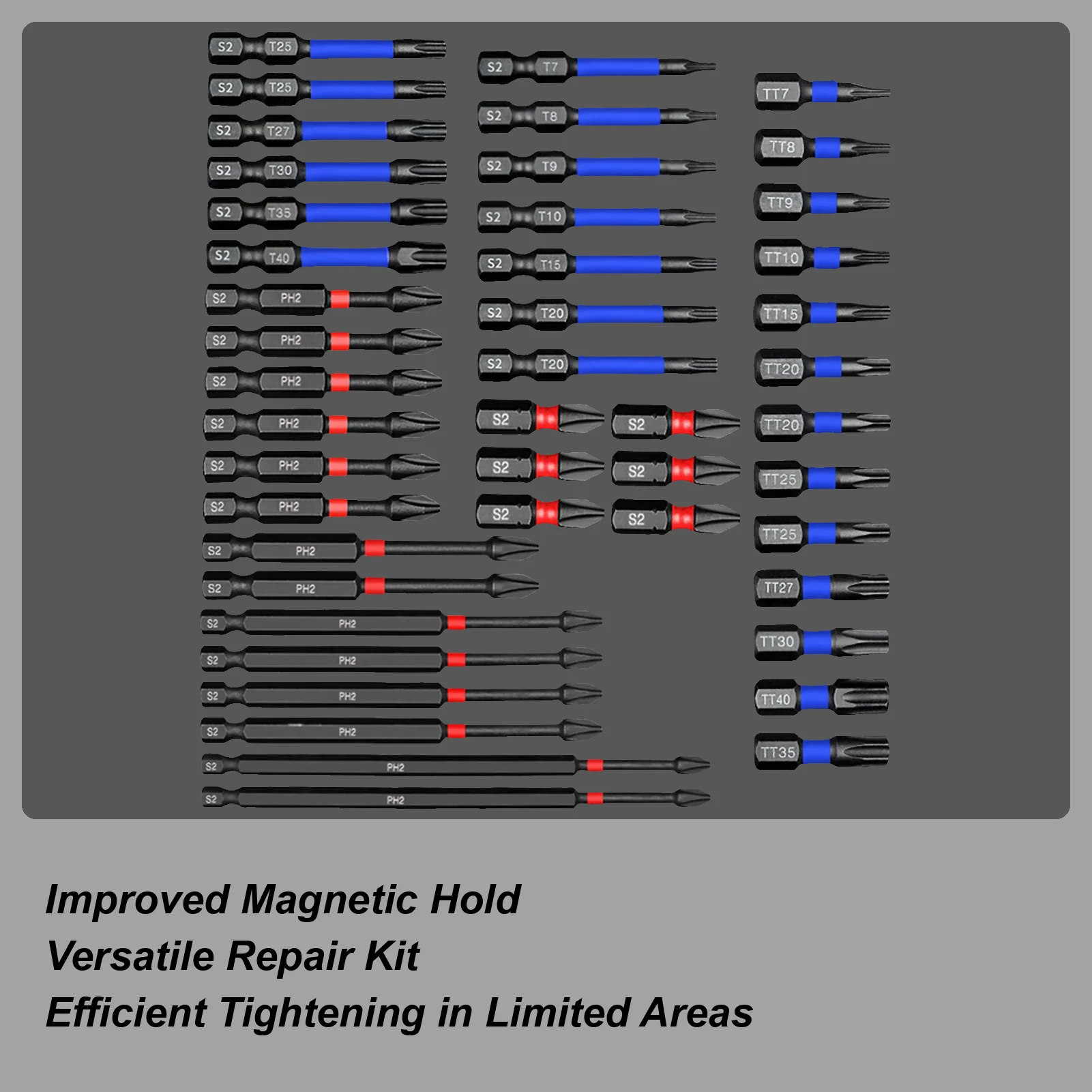 

Magnetic Nut Driver Set Drill Bit Extension Magnetic Nut Setter High-Strength Nutdriver Bit Kit Home Workshop Accessories For
