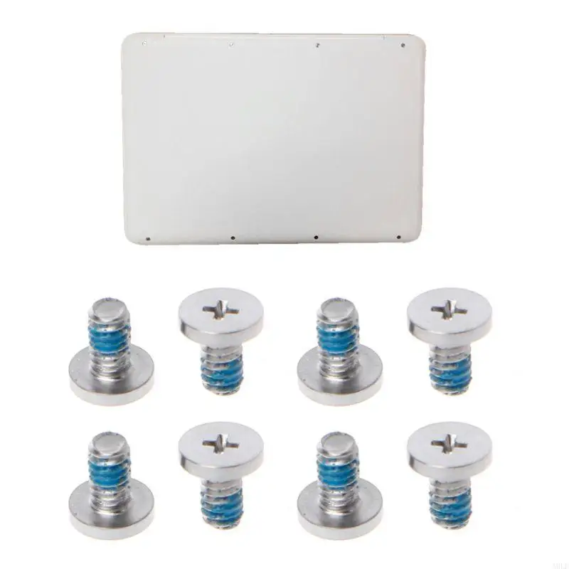 A9LF 13 Copertina posteriore per laptop Sostituzione per MacBooks A1342 MC207 Set viti fai -da -te