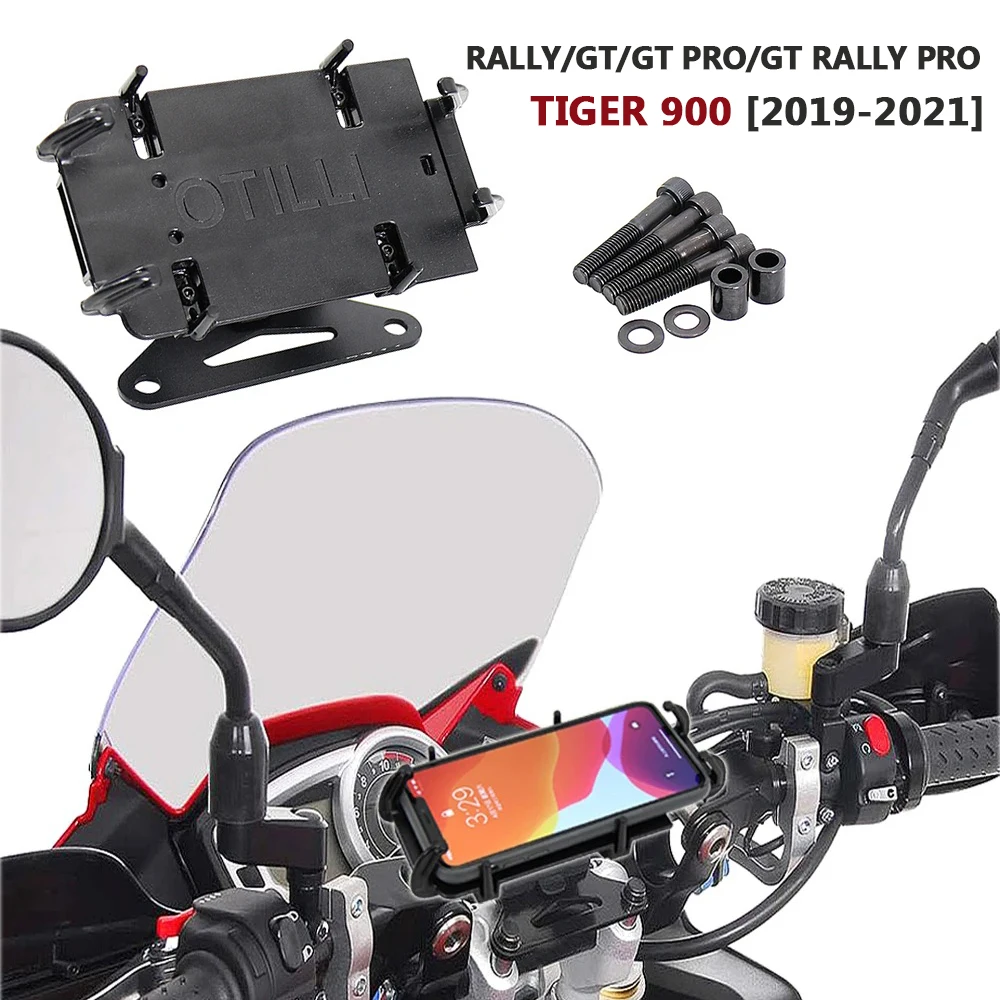 

Motorcycle GPS Navigation Bracket Plate Phone Mount Holder Kit For Tiger 900 Rally GT GT Pro Rally Pro 2019 2020 2021