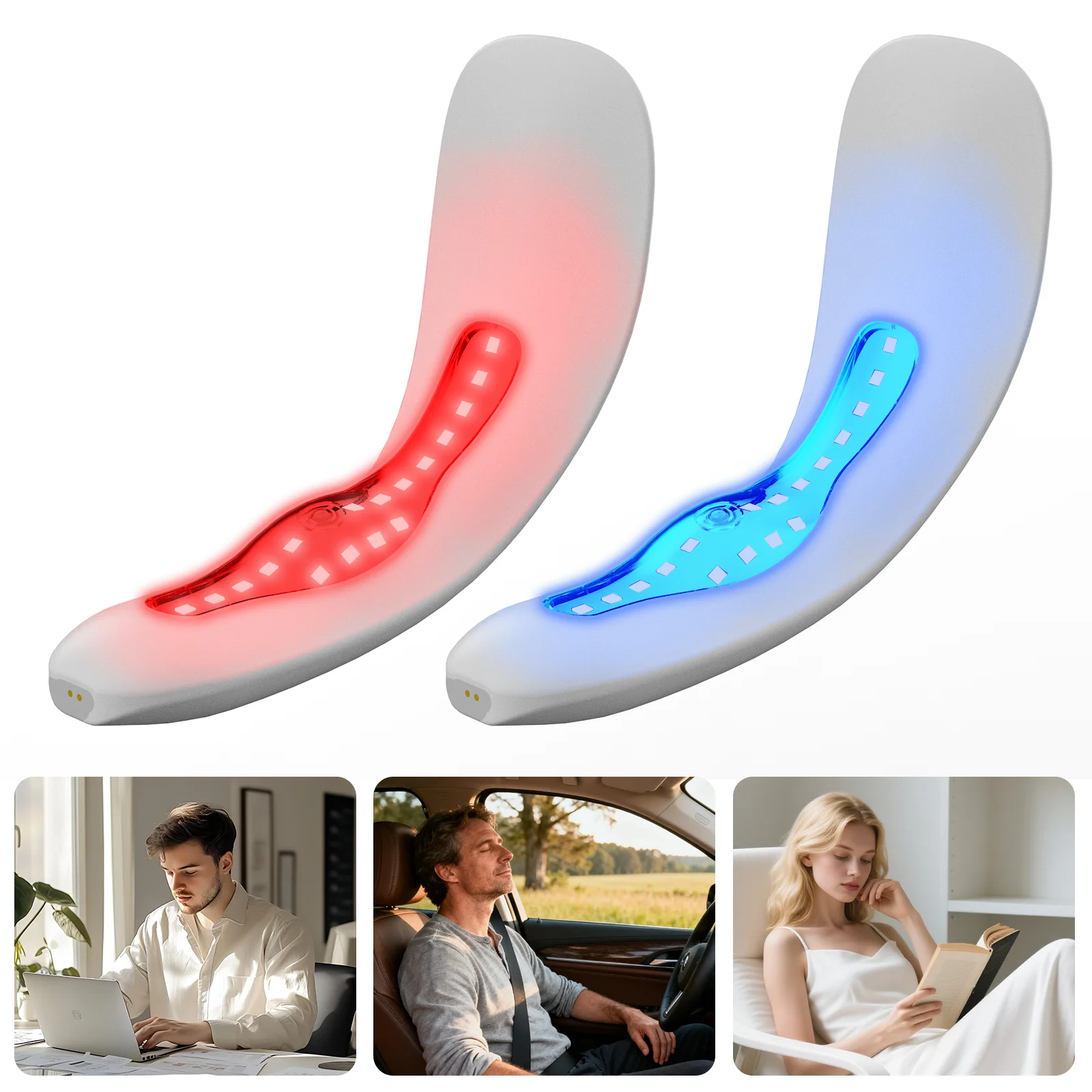 Hemorrhoid Treatment Massager Red Light Therapy for Hemorrhoid Pain Relief&Itching&Swelling Hemorrhoid Remover Men's Care