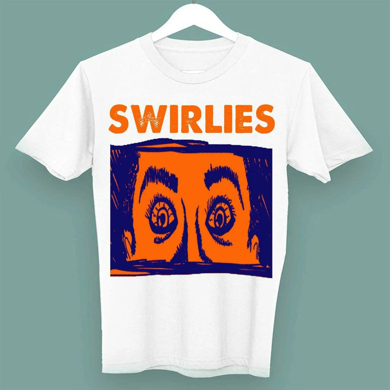 Swirlies band Men T-shirt White Unisex Tee All Sizes S to 5Xl 1F431