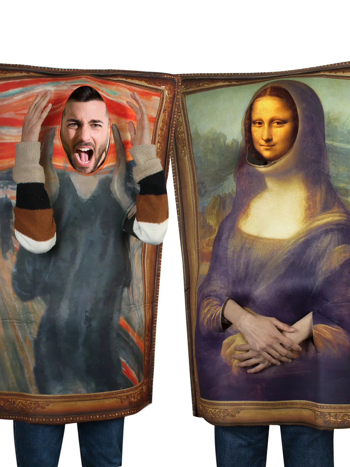 2025 Nieuwe Halloween Par Prestatiekostuum Fun Prank Muurschilderingen Kleding Campus Evenement Stage Performance Pak Dames Faion