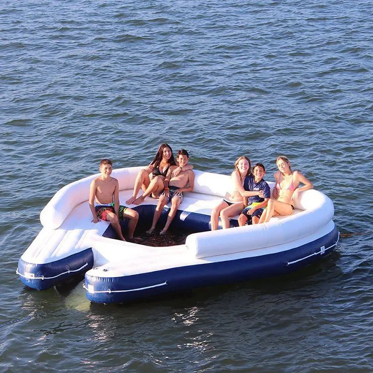 نمط قاعدة يخت قابلة للنفخ جزيرة عائمة قابلة للنفخ #4