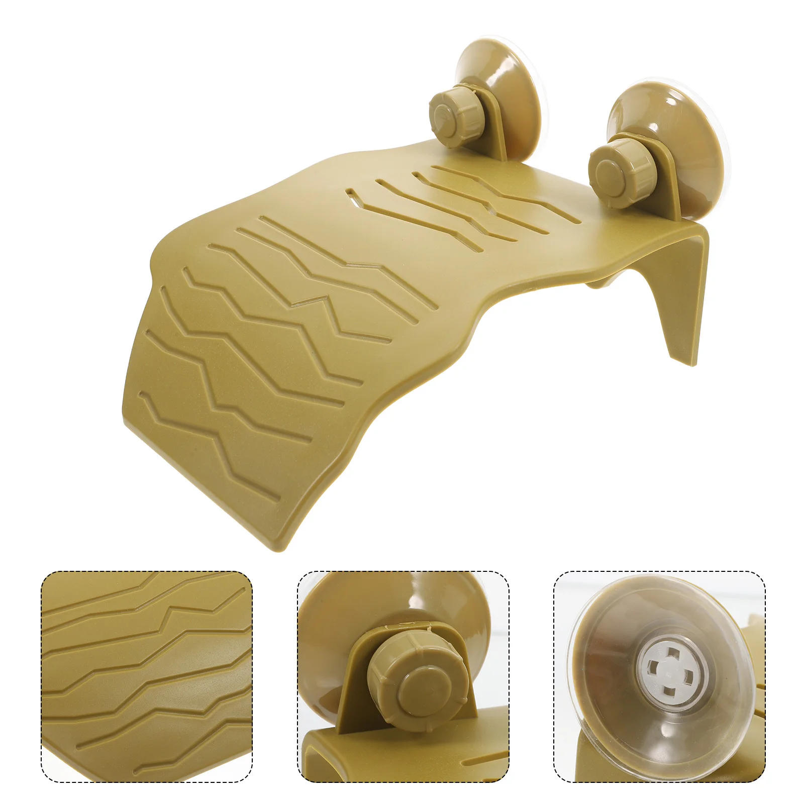 

Floating Turtle Basking Platform Natural Design Climbing Ramp Resting Terrace Aquarium Reptile Dock Floating Island Habitat