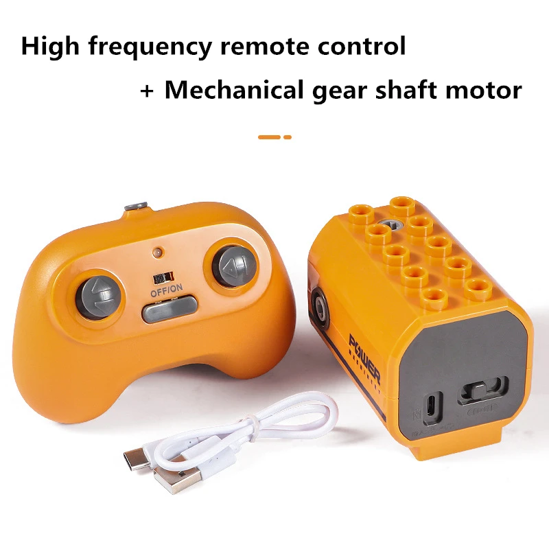 

Обновленные высокочастотные радиоуправляемые двигатели для строительных блоков большого размера 9656, механический вал шестерни, перезаряжаемые игрушки для детей, подарки