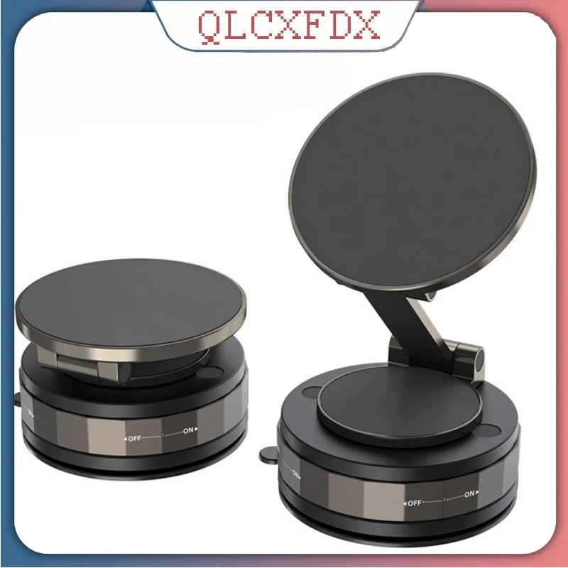 

360° Foldable Magnetic Phone Car Mount Suction Cup Phone Holder Magsafe GPS Navigation Stand For For iPhone 16 15 For Samsung