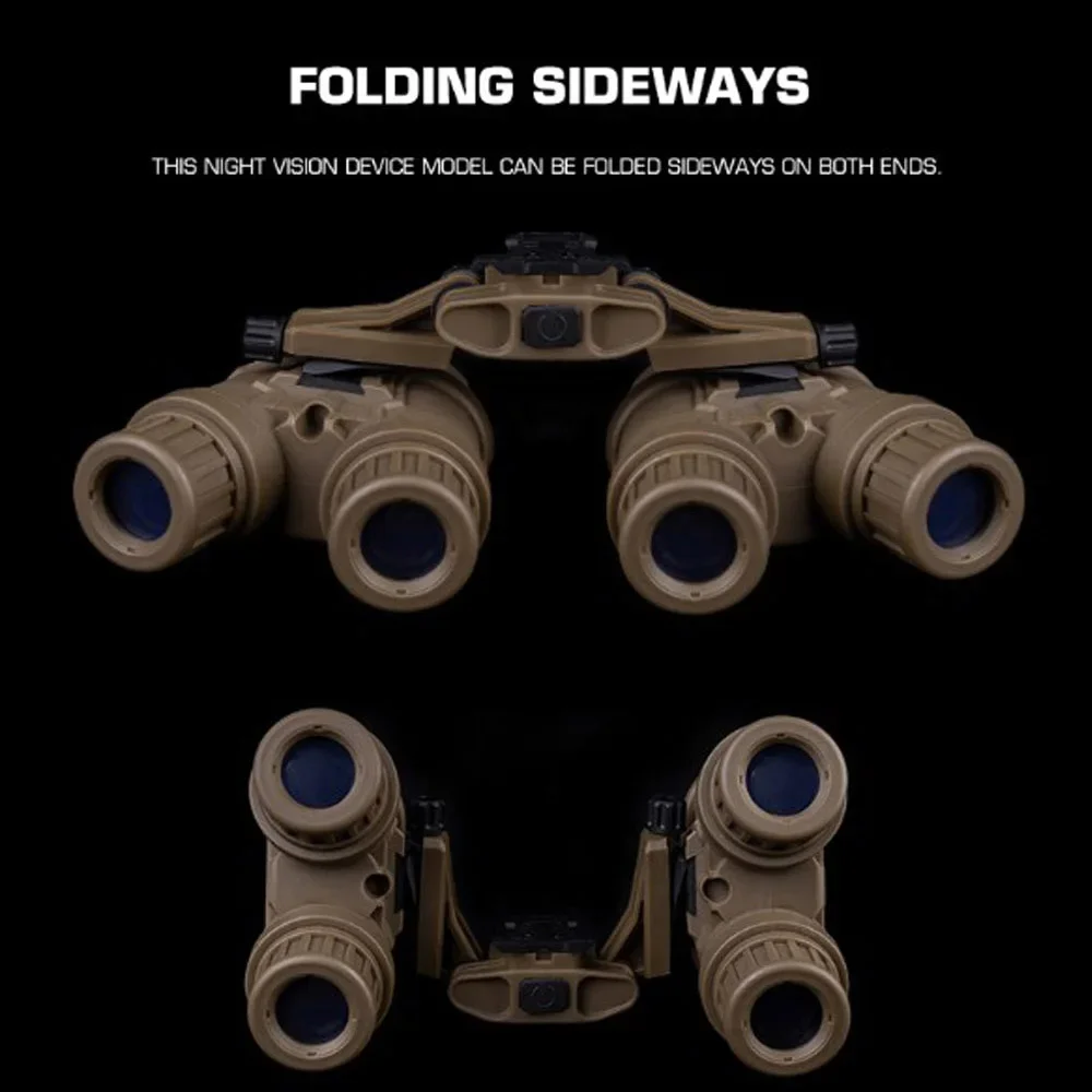 Tactical GPNVG 18 Night Vision Goggles Flipable Dummy Model NVG