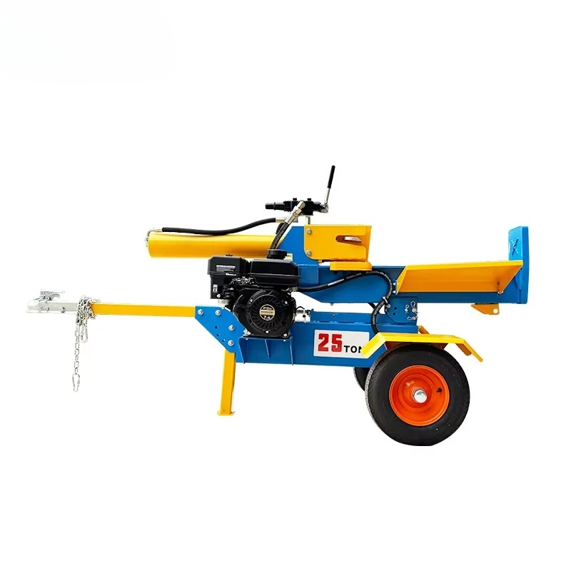 

Customized 25-ton Hydraulic Log Splitter, Wood Processor with Lifting Device, Automatic Wood Splitter, Forestry Machinery