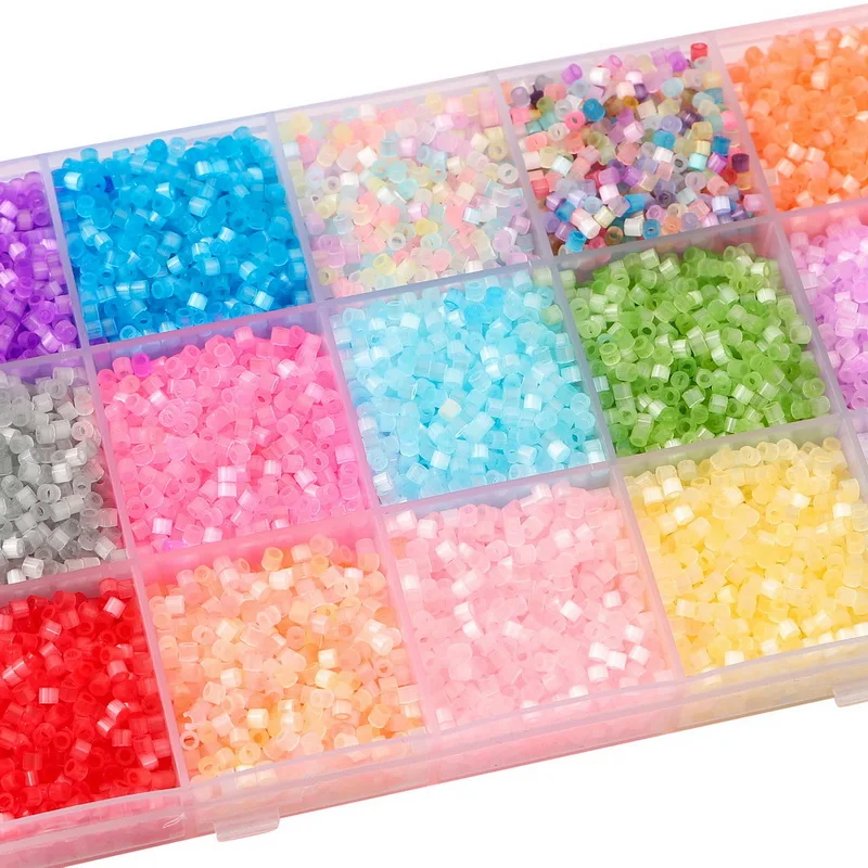 2.5mm 10g/bag Cat's Eye Seed Beads Approx 740pcs Colorful High Quality Charm Loose Beads With Hole Handmade DIY Bracelet Finding