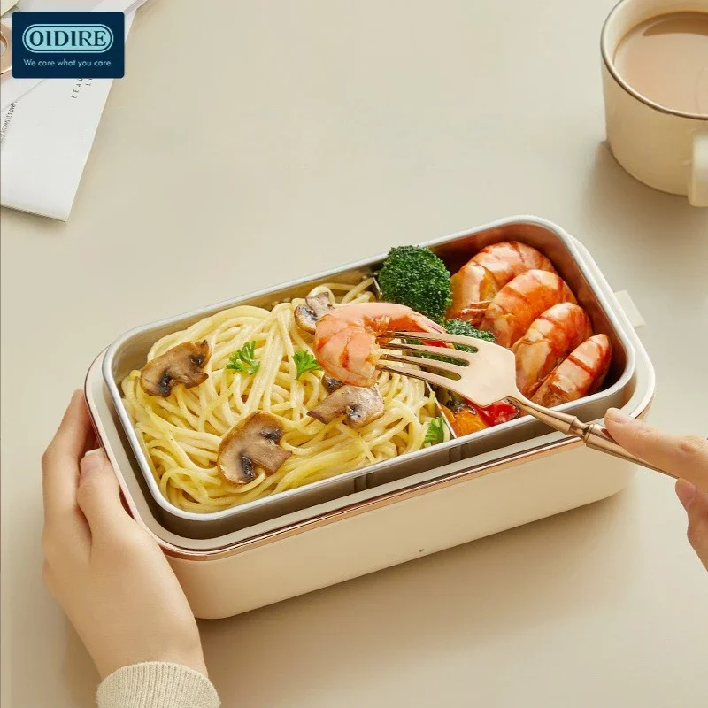 Electric Lunch Box Heating  Heating  Insulation  Portable 304 Stainless Steel Liner ODI-FH21