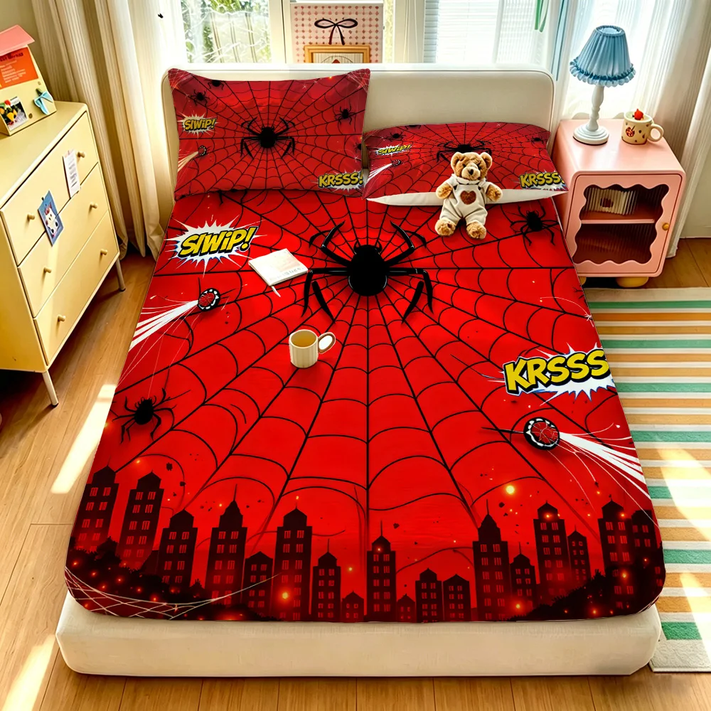 3pcs Spider Animal Printed Cor - đánh giá và giá Quilt Cotton Summer