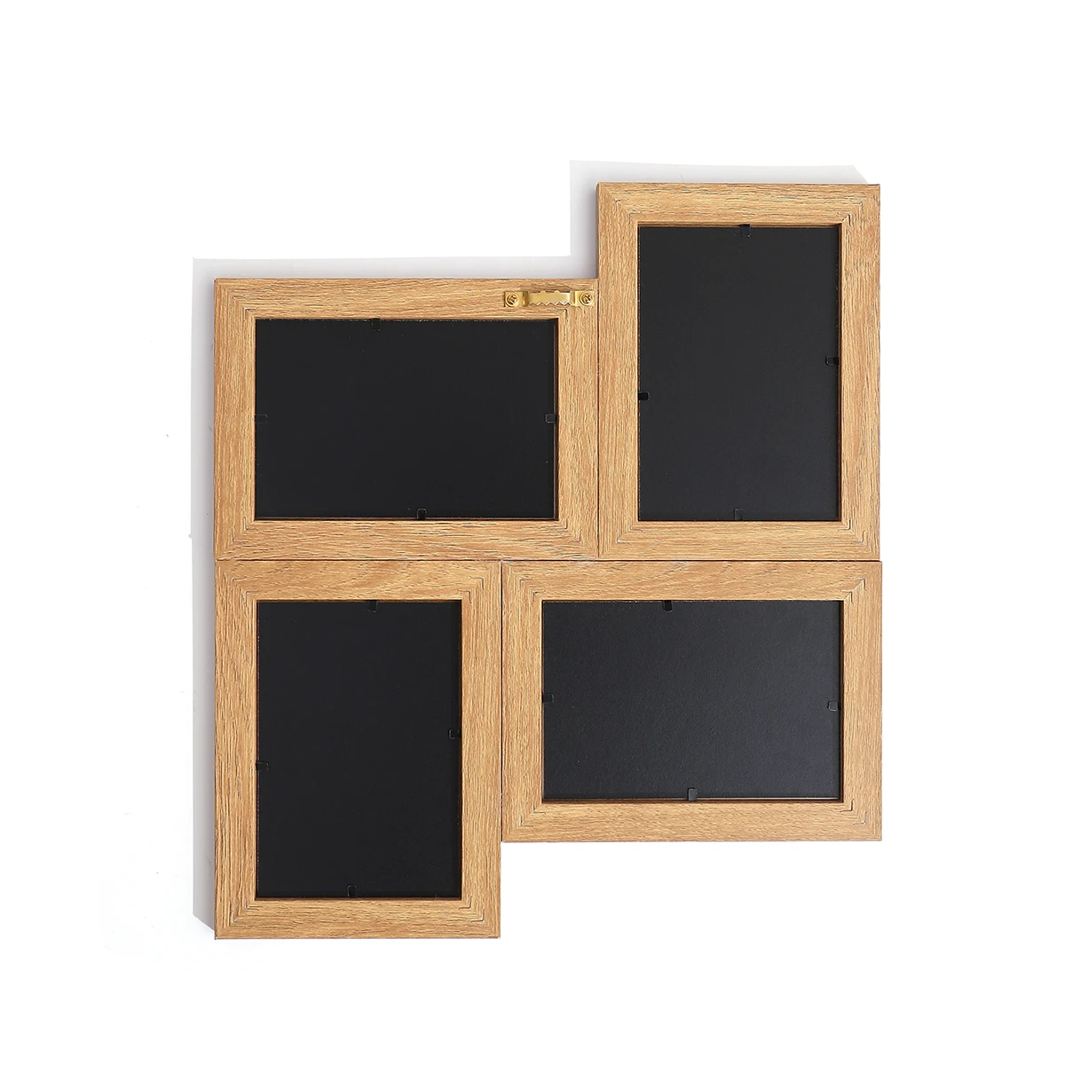 1PC 4x6 collage photo frame, wall hanging multi-opening photo frame, display multi-photo home wall decoration, wood photo frame