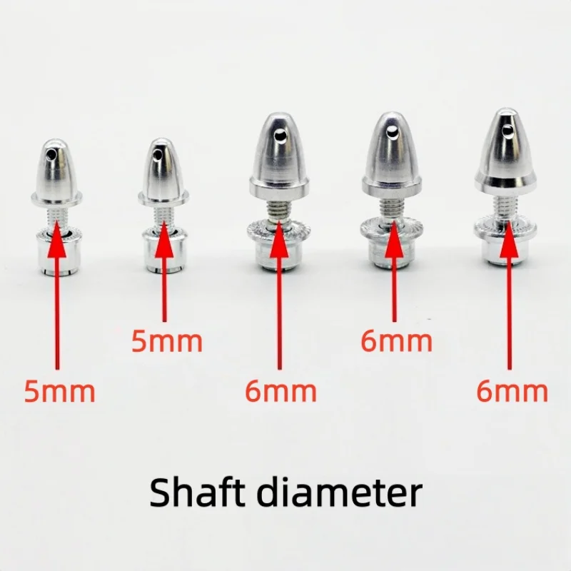 

Зажимы-фиксаторы для пропеллеров с головкой-пулей, аксессуары для бесщеточных двигателей моделей самолетов, 5 мм и 6 мм, комплектующие для авиамоделей