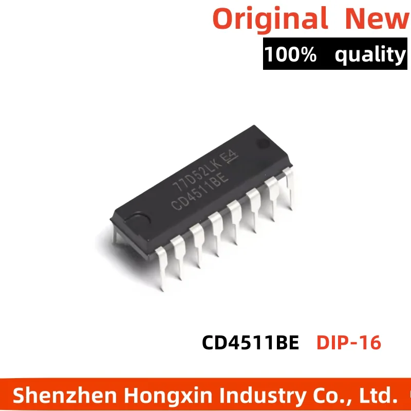 10 peças Novas de inserção direta CD4511BE CD4541BE CD4543BE CD40106BE DIP-16 HEF 4511 chip latch decoder driver