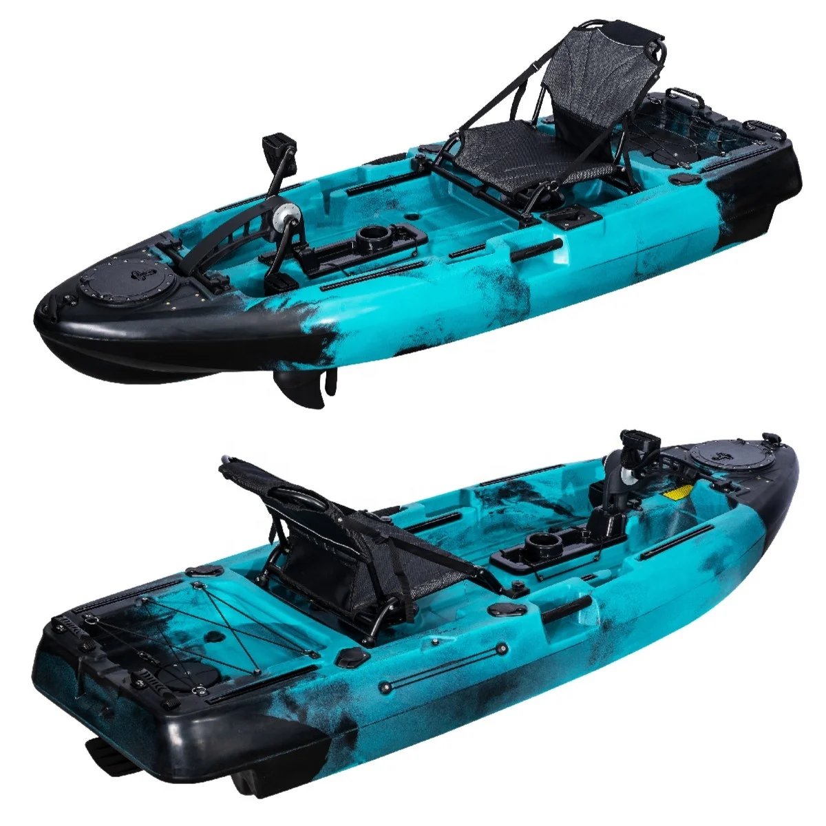 Small Plastic Rowing Fishing Motor Pedal Boat Kayak Fishing With Pedals And Engine Cheap Shipping Cost