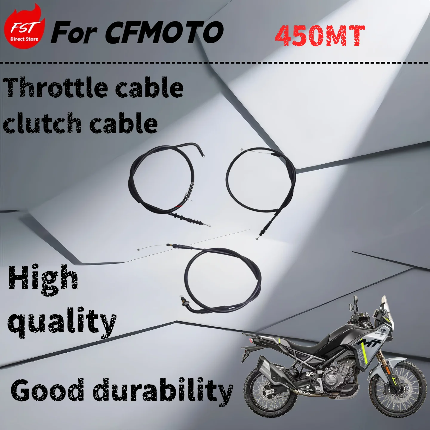 

Для мотоцикла CFMOTO 450MT, пружинный ветровой трос дроссельной заслонки, линия сцепления, CF400-8-8A, тянущий трос, оригинальный, прочный в стиле ретро