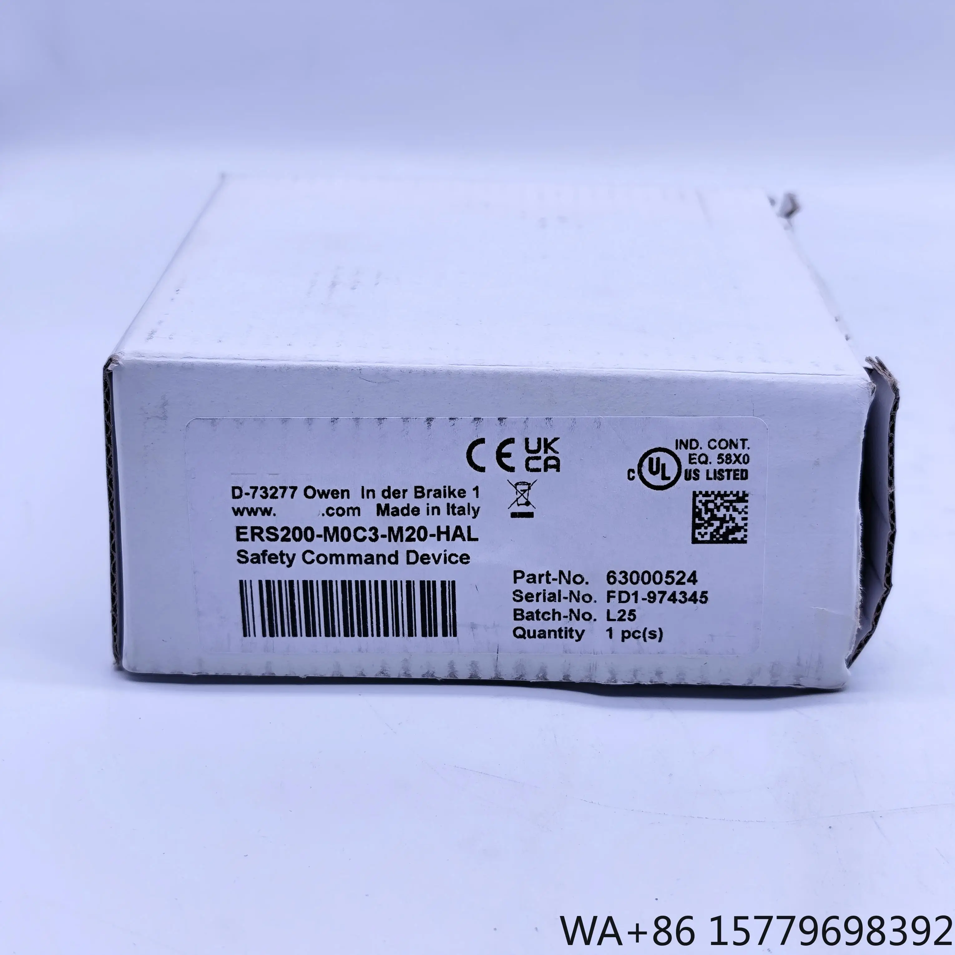 ERS200-M0C3-M20-HAL Safety Command Device Industrial Safety Control Module Electronic Safety Switch Replacement Sensor Part