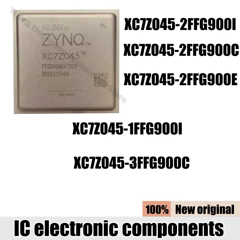 

1PCS NEW XC7Z045-2FFG900I XC7Z045-2FFG900C XC7Z045-2FFG900E XC7Z045-1FFG900I XC7Z045-3FFG900C XC7Z045 IC Chip BGA-900