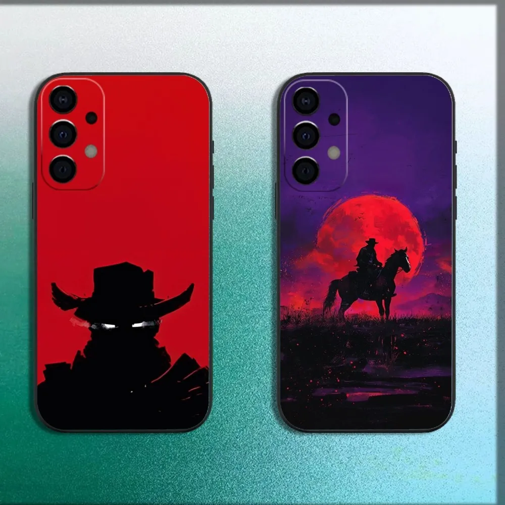 

Red Dead R-Redemption RDR 2 Phone Case For Samsung Galaxy A13,A21s,A22,A31,A32,A52,A53,A71,A80,A91 Soft Black Cover