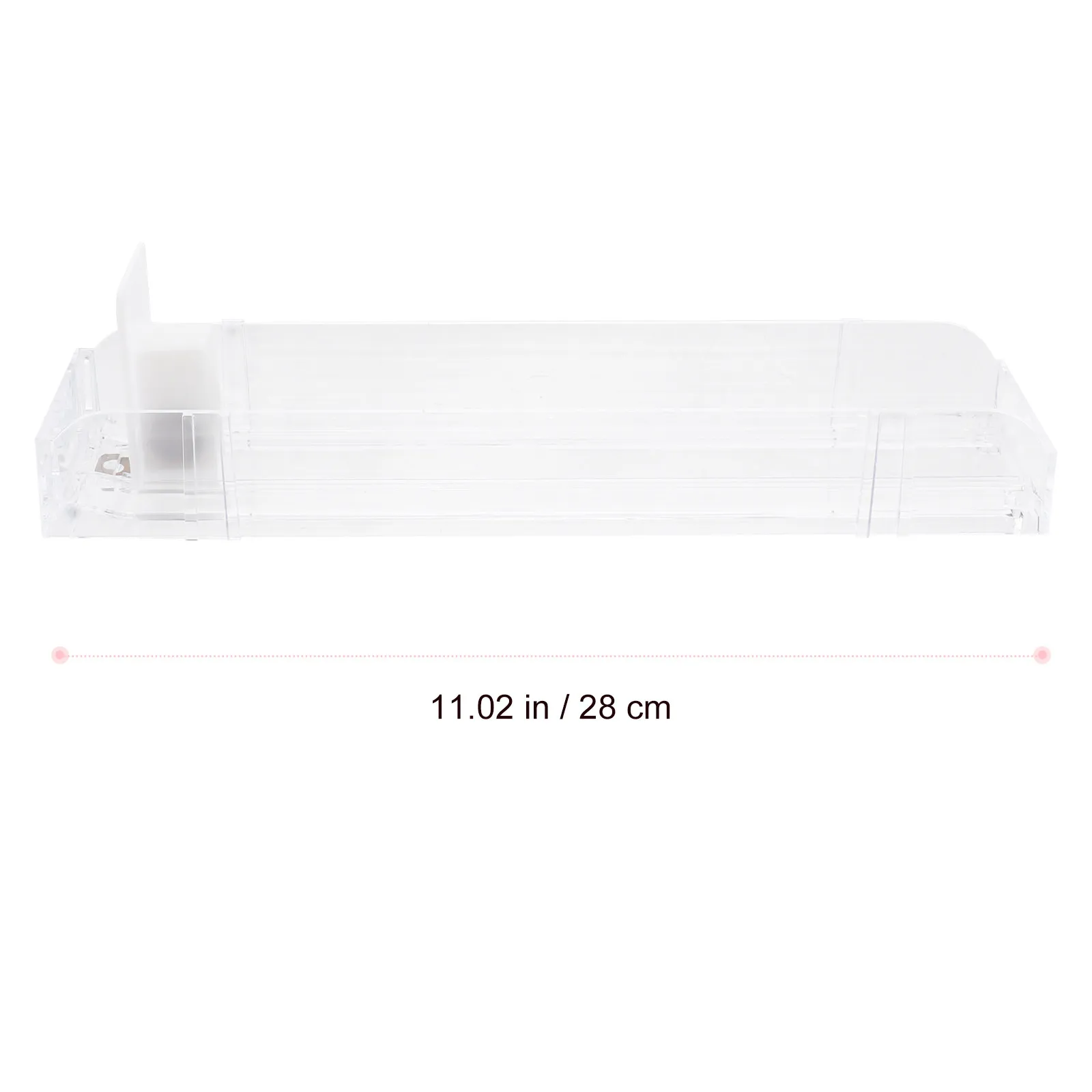2 Pcs Cigarette Rack Display Cabinet Pusher Shelf Retail Store Automatic Transparent Cases