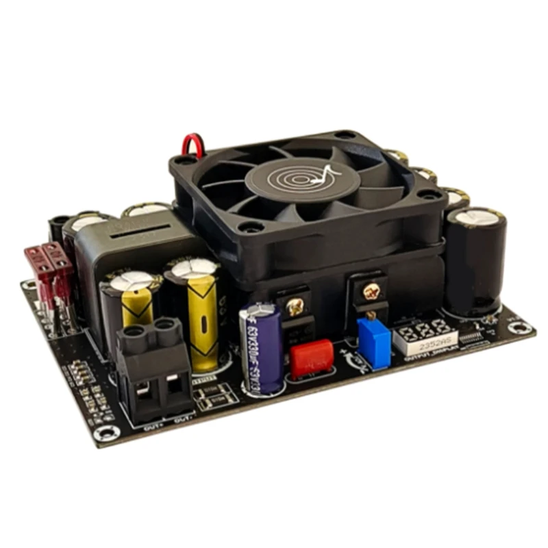 BHBD-500W Boost Converter Module DC 12V-  24V To DC 24V-  50V Adjustable Voltage Regulator With Integrated Cooling Fan