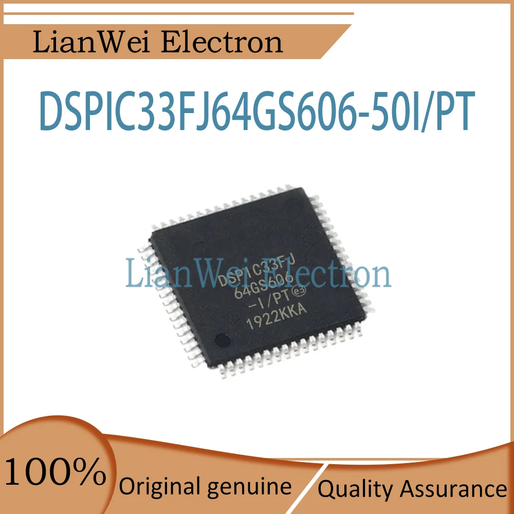 DSPIC33FJ64GS606-50I/PT DSPIC33FJ64GS606-50I DSPIC33FJ64GS606 DSPIC33FJ64GS DSPIC33FJ64 DSPIC33FJ DSPIC33 IC MCU Chipset TQFP-64