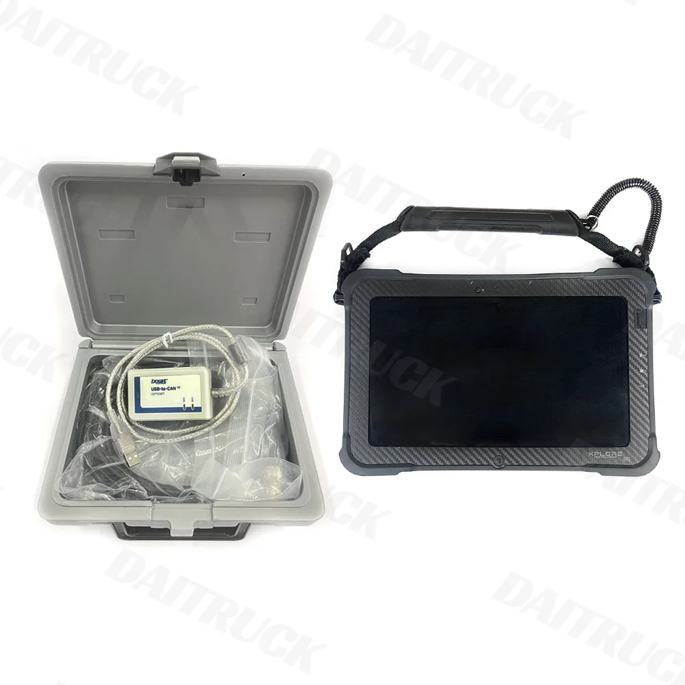

For MTU DIAGNOSTIC KIT USB-to-CAN MEDC ADEC Diasys 2.74 +Xplore Tablet