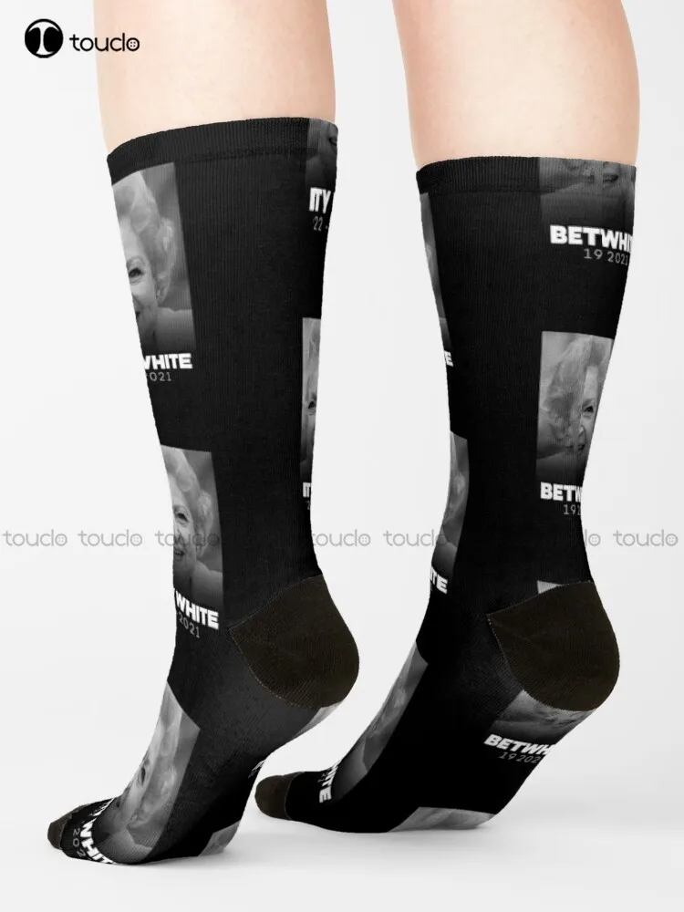 Rip Betty-White - Rip The Queen Of Golden Girls Star  Socks Mens Athletic Socks Unisex Adult Teen Youth Socks Custom Gift