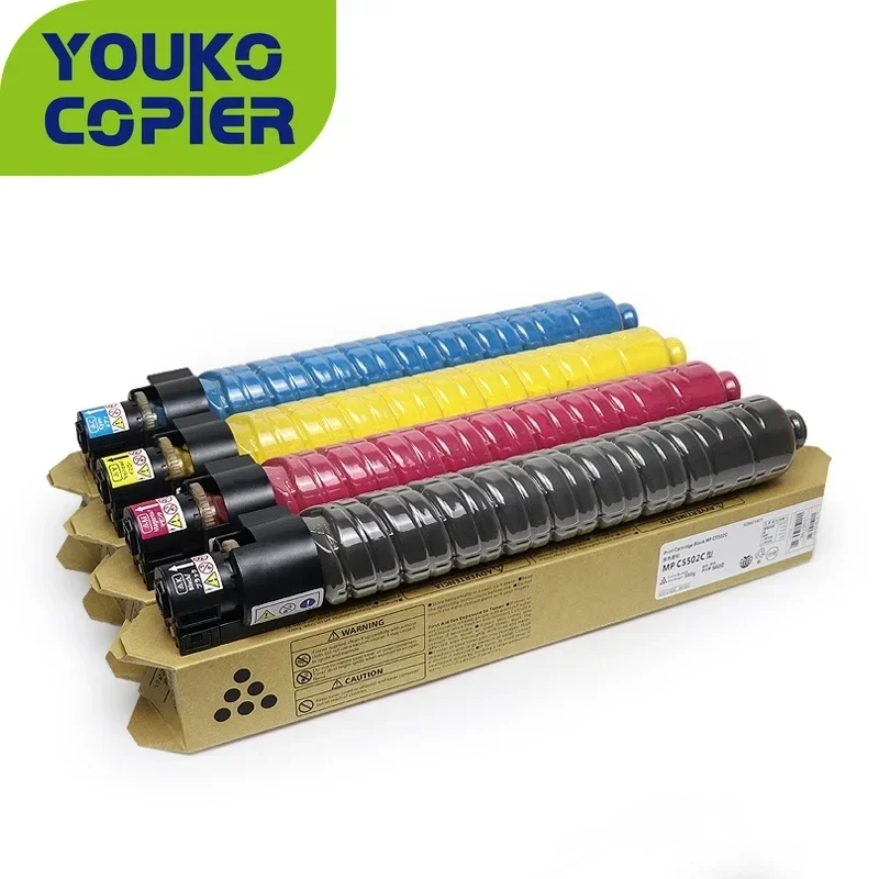 1PC CMY450g BK550g MPC5502 MPC4502 MPC5502C Cartucho de Toner para Ricoh MPC 5502 4502 C5502 C4502 5502C C5502C Pó de Toner