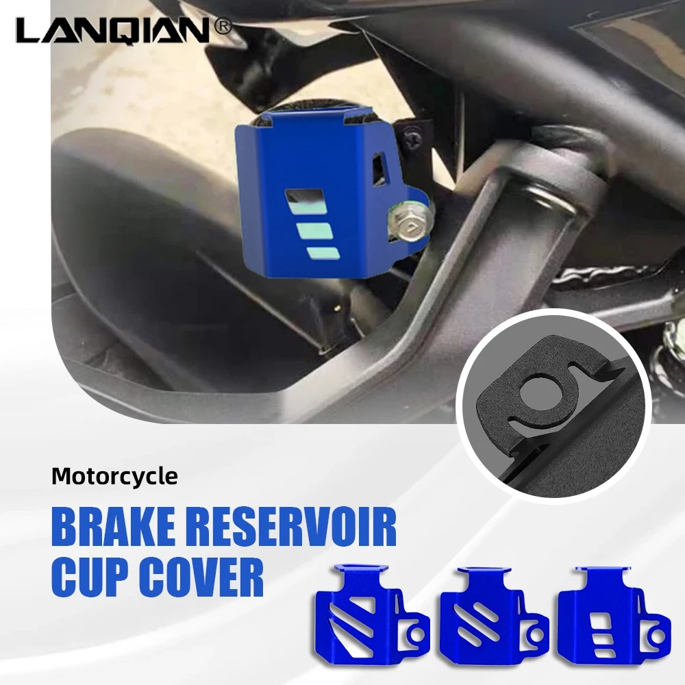 

2021 2022 2023 FOR CFMOTO 800MT 800 MT Motorcycle CNC Brake Reservoir Protector Fluid Reservoir Guard Cover Oil Cup Protection