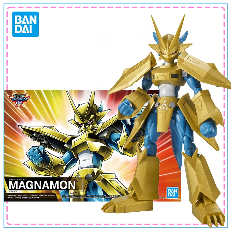

Bandai Figure-rise Standard Magnamon Collection Action Figure Original Genuine Figure Digimon Model Kit Model Boys Toys Gifts